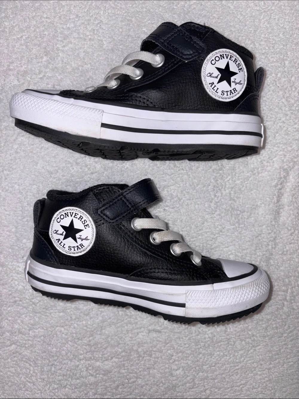 Converse chick Taylor mid boot Malden street black white sneaker 12.5